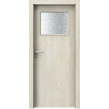 Porta DECOR 1/3 sklo Dub Škandinávsky 